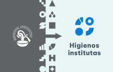 Higienos institutas keičia vizualinį stilių: pristatomas naujas logotipas
