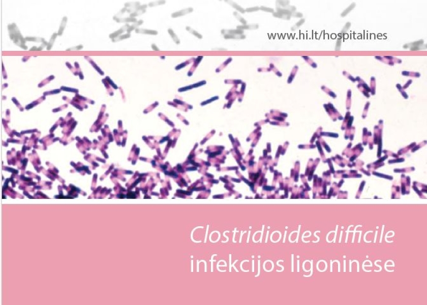 Išleistas leidinys apie Clostridioides difficile infekcijas ligoninėse 2017–2022 m.