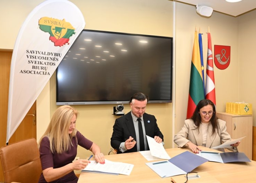 Higienos institutas ir savivaldybių visuomenės sveikatos biurai stiprina bendradarbiavimą
