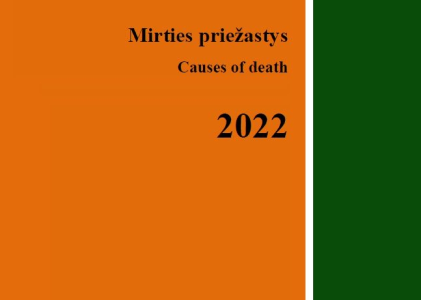 Skelbiami galutiniai duomenys apie 2022 m. mirusių Lietuvos gyventojų mirties priežastis