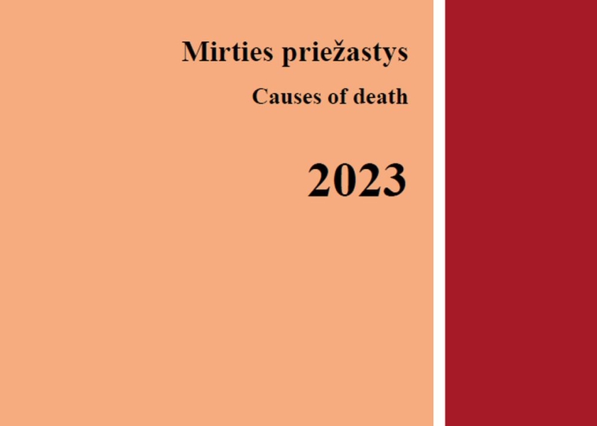 Skelbiami galutiniai duomenys apie 2023 m. mirusių Lietuvos gyventojų mirties priežastis