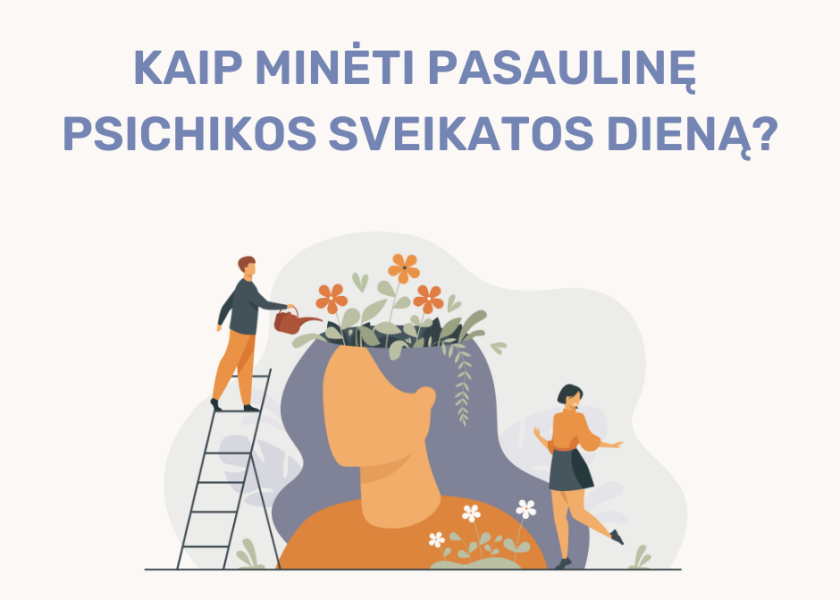 Spalio 10-ąją minima Pasaulinė psichikos sveikatos diena