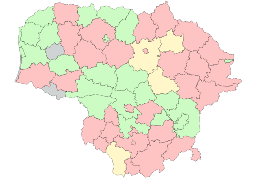 Skelbiami 2022 m. savivaldybių visuomenės sveikatos stebėsenos rodikliai
