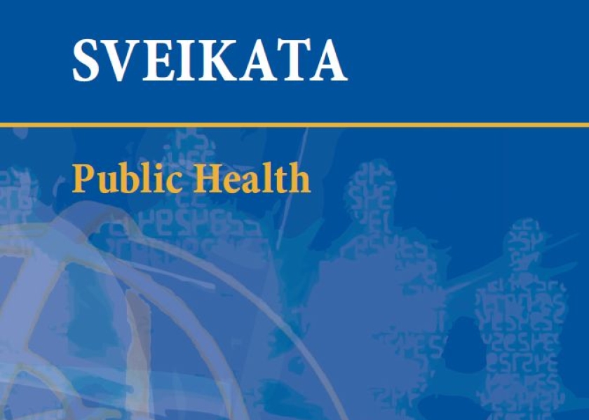 Išleistas paskutinis 2023 m. žurnalo „Visuomenės sveikata“ numeris